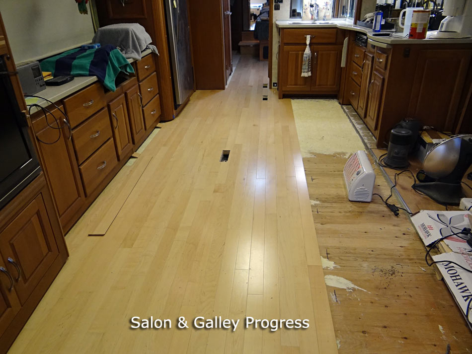 Salon progress