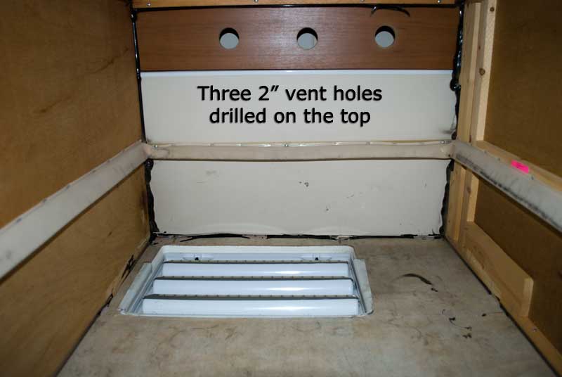 Top vent holes