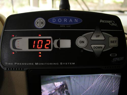 Doran/Pressure Pro tire monitoring