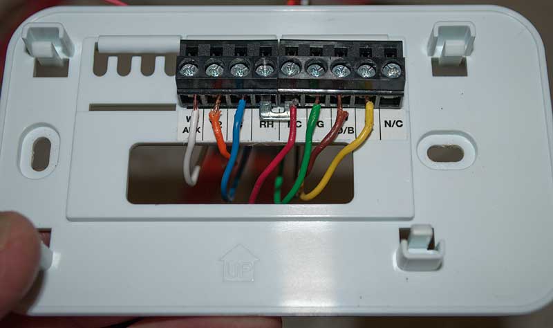Replacing the Coleman Mach thermostat with an Ecobee